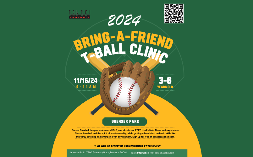 Free T-Ball Clinic 2024