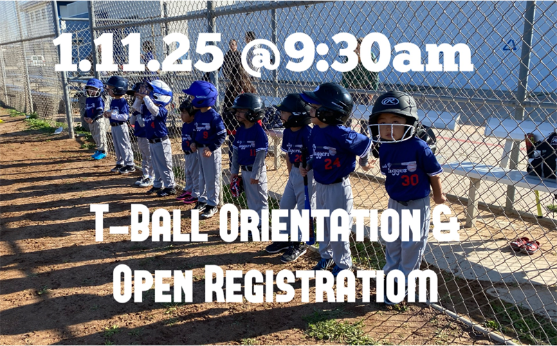 T-Ball Orientation & Open Registration